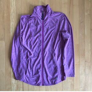 Full-zip yoga Pilates activewear jacket XL Tuff Athletics